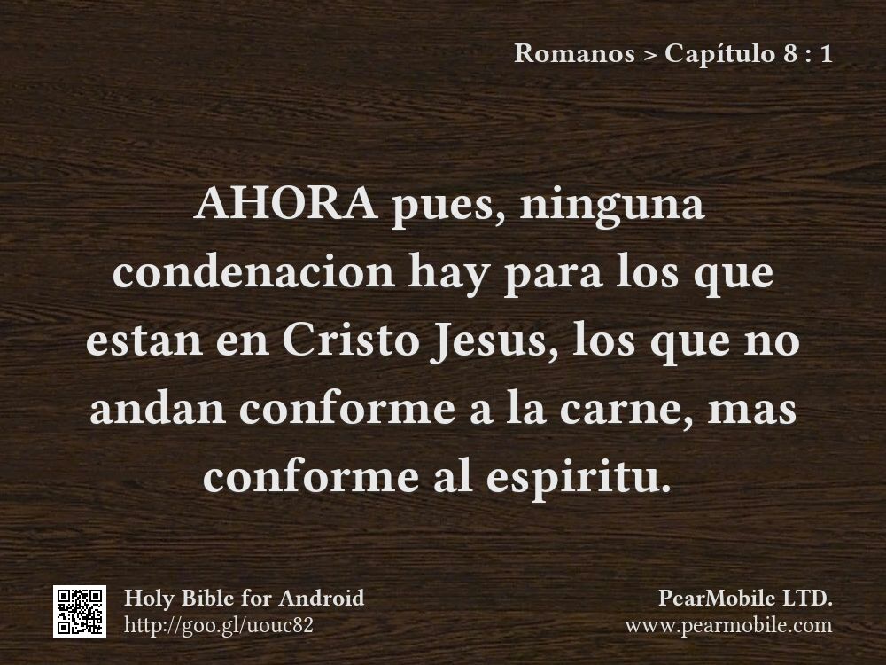 Romanos, Capítulo 8:1